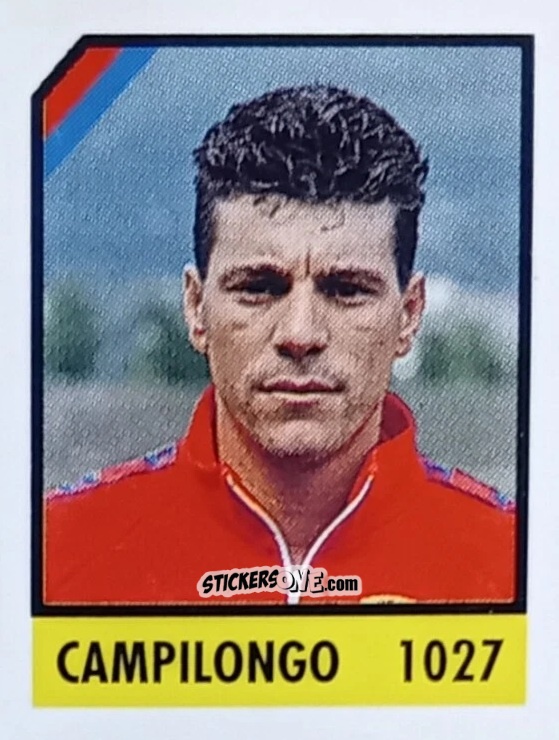 Sticker Campilongo - Micro Calcio Campionato 1990-1991 n. 1027 - Vallardi