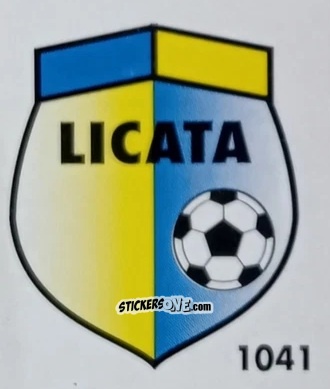 Sticker Stemma Licata - Micro Calcio Campionato 1990-1991 n. 1041 - Vallardi