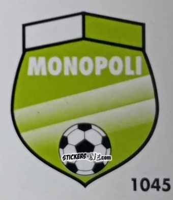 Sticker Stemma Monopoli - Micro Calcio Campionato 1990-1991 n. 1045 - Vallardi