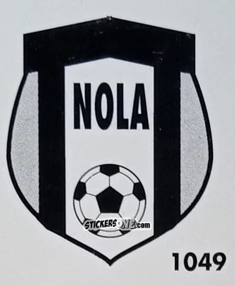 Sticker Stemma Nola - Micro Calcio Campionato 1990-1991 n. 1049 - Vallardi
