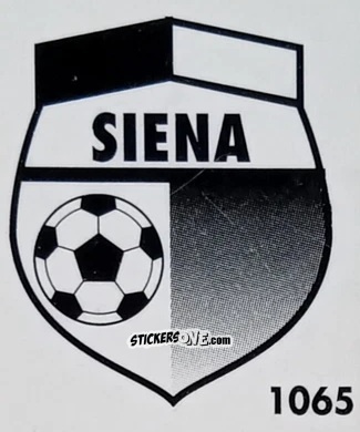 Sticker Stemma Siena - Micro Calcio Campionato 1990-1991 n. 1065 - Vallardi