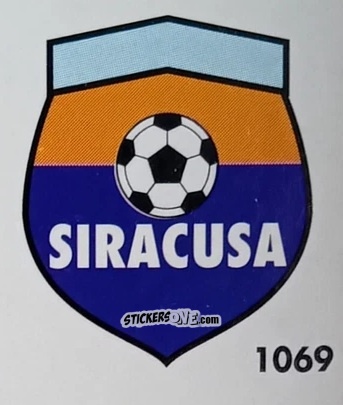 Figurina Stemma Siracusa