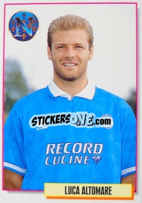 Cromo Luca Altomare - Calcio 1992-1993 n. 232 - Merlin