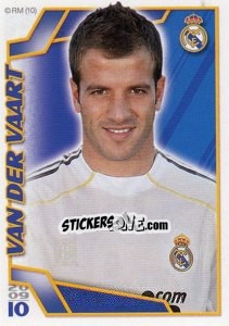 Cromo van der Vaart - Real Madrid 2009-2010 n. 154 - Panini