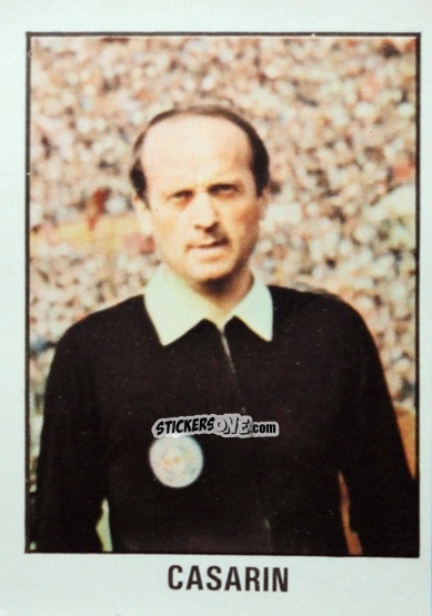 Figurina Casarin - Calcio Flash 1982 n. 2 - Edizioni Flash