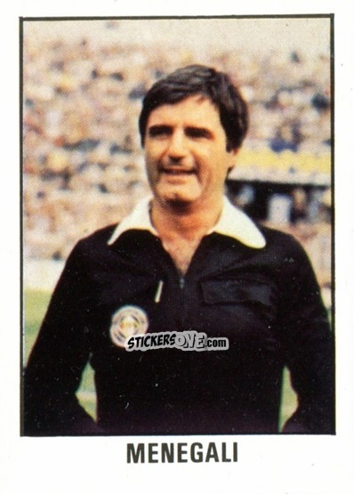 Figurina Menegali - Calcio Flash 1982 n. 4 - Edizioni Flash