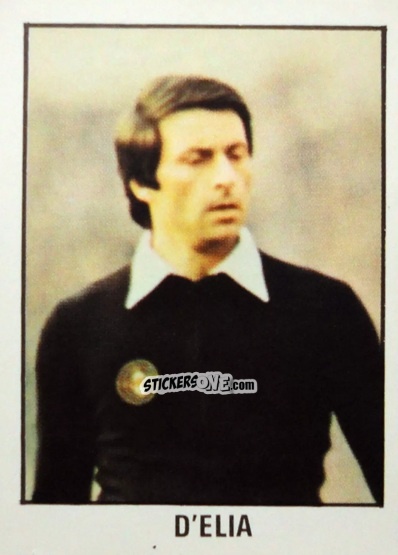 Figurina D'Elia - Calcio Flash 1982 n. 7 - Edizioni Flash