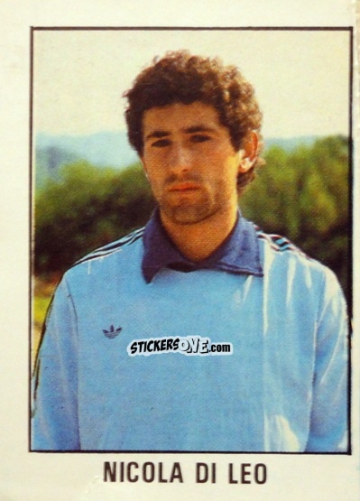 Cromo Nicola Di Leo - Calcio Flash 1982 n. 32 - Edizioni Flash