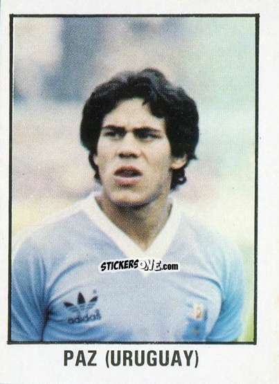 Cromo Paz - Calcio Flash 1982 n. 94 - Edizioni Flash
