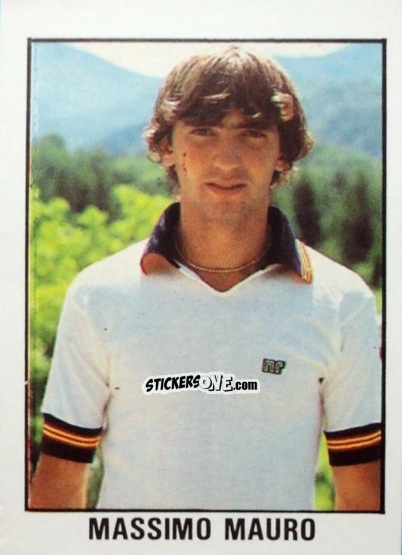 Sticker Massimo Mauro - Calcio Flash 1982 n. 98 - Edizioni Flash