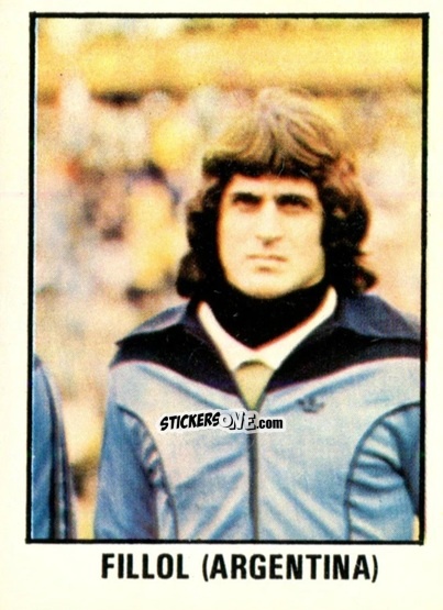 Cromo Fillol - Calcio Flash 1982 n. 166 - Edizioni Flash