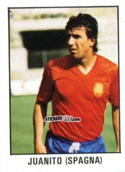 Figurina Juanito - Calcio Flash 1982 n. 292 - Edizioni Flash