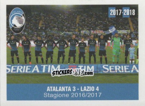 Sticker Atalanta - Lazio