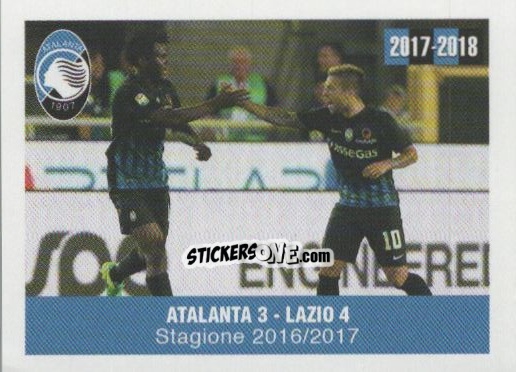 Sticker Atalanta - Lazio