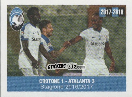 Sticker Crotone - Atalanta