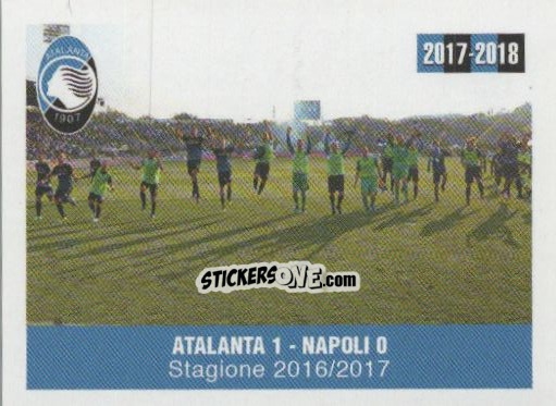 Sticker Atalanta - Napoli