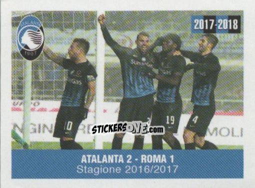 Sticker Atalanta - Roma