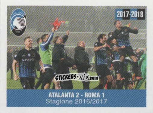 Sticker Atalanta - Roma
