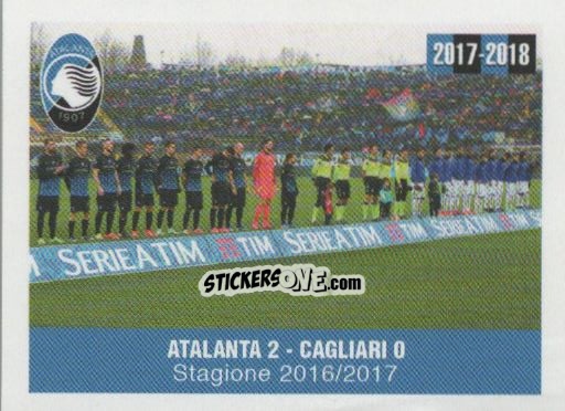 Sticker Atalanta - Cagliari