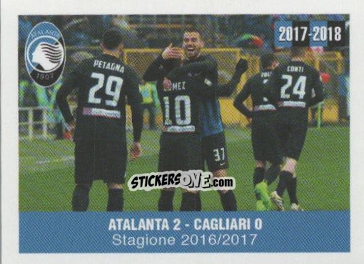 Sticker Atalanta - Cagliari