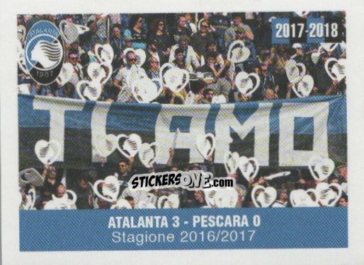 Sticker Atalanta - Pescara