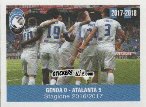 Sticker Genoa - Atalanta