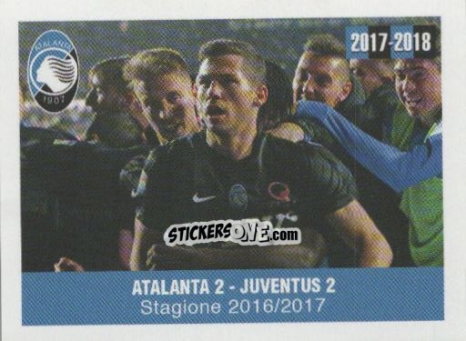 Sticker Atalanta - Juventus