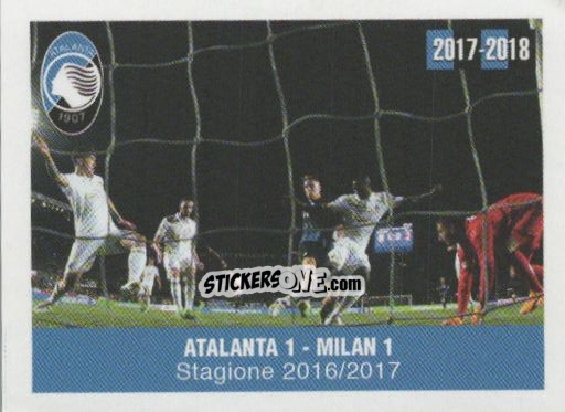 Sticker Atalanta - Milan