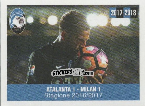 Sticker Atalanta - Milan
