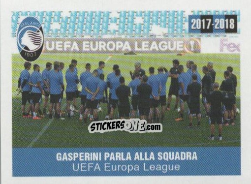 Cromo Gasperini Parla Alla Squadra - Atalanta 2017-2018 n. 31 - Akinda