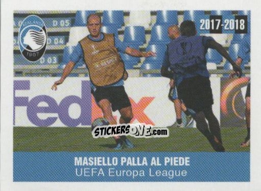 Cromo Masiello Palla Al Piede - Atalanta 2017-2018 n. 33 - Akinda