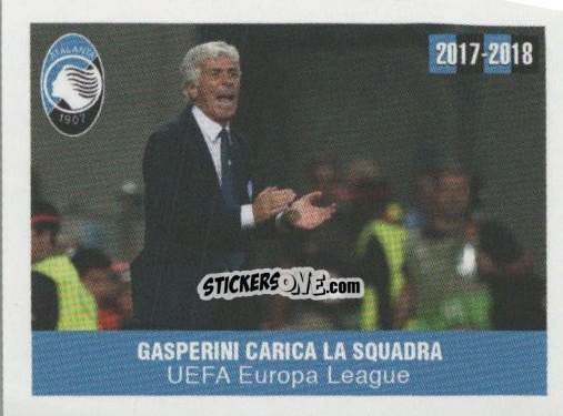 Cromo Gasperini Carica La Squadra - Atalanta 2017-2018 n. 38 - Akinda