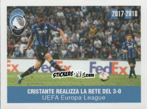 Sticker Cristante realizza il 3-0