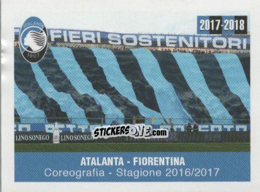 Sticker Atalanta - Fiorentina