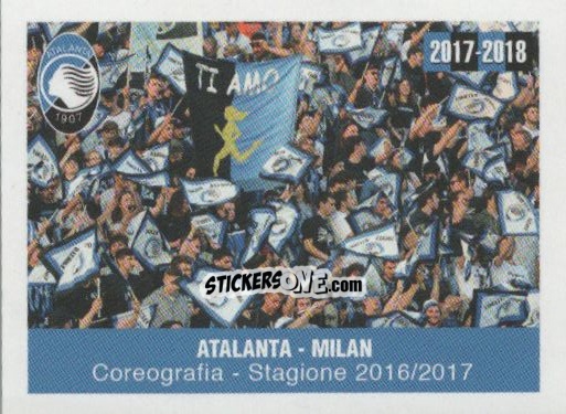 Sticker Atalanta - Milan