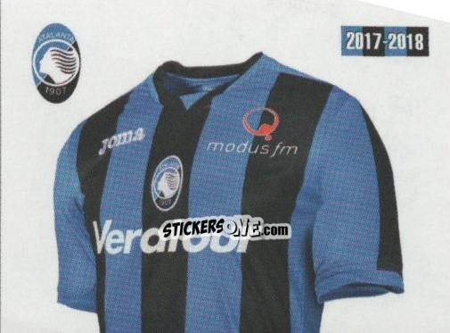 Sticker Casa - Atalanta 2017-2018 n. 57 - Akinda
