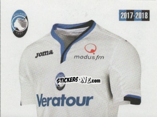 Sticker Fuori Casa - Atalanta 2017-2018 n. 59 - Akinda