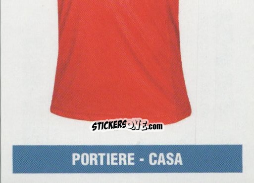 Sticker Portiere Casa - Atalanta 2017-2018 n. 62 - Akinda