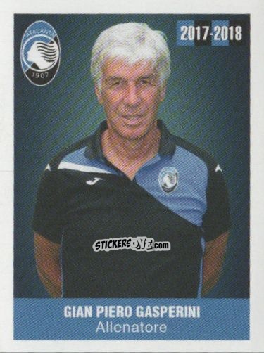 Cromo Gian Piero Gasperini - Atalanta 2017-2018 n. 67 - Akinda