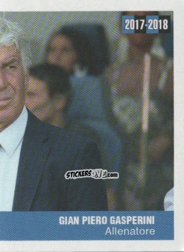 Cromo Gian Piero Gasperini - Atalanta 2017-2018 n. 70 - Akinda