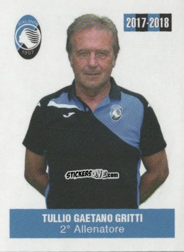 Sticker Tullio Gaetano Gritti - Atalanta 2017-2018 n. 71 - Akinda