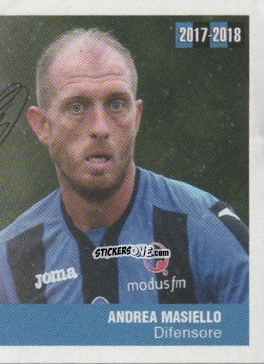 Cromo Andrea Masiello - Atalanta 2017-2018 n. 98 - Akinda
