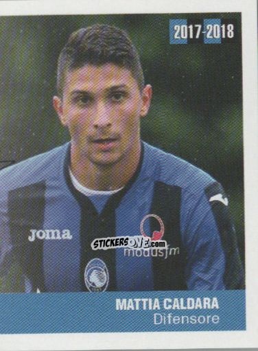 Cromo Mattia Caldara - Atalanta 2017-2018 n. 120 - Akinda