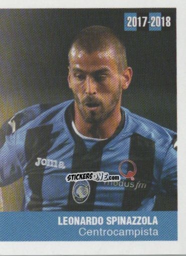 Cromo Leonardo Spinazzola - Atalanta 2017-2018 n. 128 - Akinda