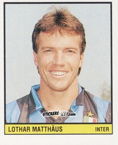 Figurina Lothar Matthaus - Campionato d'Italia 1989-1990 n. 131 - Scala