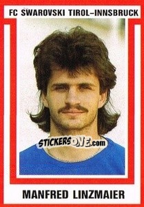 Figurina Manfred Linzmaier - Österreichische Fußball-Bundesliga 1988-1989 n. 176 - Euroflash