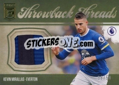 Sticker Kevin Mirallas - Chronicles Soccer 2019-2020 n. ET-KMI - Panini