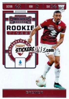 Cromo Bremer - Chronicles Soccer 2019-2020 n. RT-37 - Panini