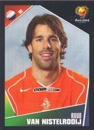 Cromo Ruud Van Nistelrooy - UEFA Euro Portugal 2004 n. 333 - Panini