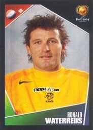 Cromo Ronald Waterreus - UEFA Euro Portugal 2004 n. 334 - Panini